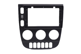 Переходная рамка Mercedes-Benz ML-Class W163 (1997-2005) (чёрная) (9")