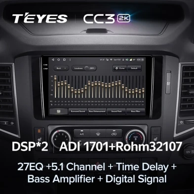 Штатная магнитола Teyes CC3 2K 4/32 Hyundai H350 (2015-2021)