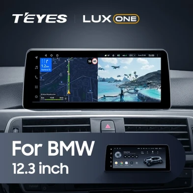 Штатная магнитола Teyes LUX ONE 4/64 BMW 3-Series 5 E90 E92 E93 E91 (CCC) (2004-2013) Universal
