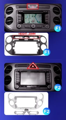 Штатная магнитола Teyes CC3 2K 4/64 Volkswagen Tiguan 1 NF (2006-2016) F2 (11")