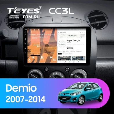 Штатная магнитола Teyes CC3L 4/32 Mazda Demio DE (2007-2014)