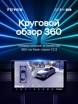 Штатная магнитола Teyes CC3 2K 360 6/128 Chery Tiggo 4X 5X (2019-2020)