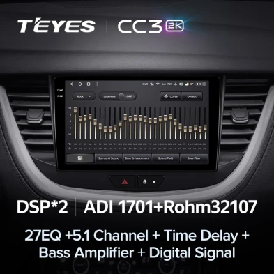 Штатная магнитола Teyes CC3 2K 6/128 Opel Astra K (2015-2021)