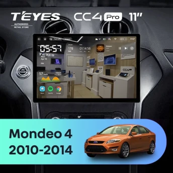 Штатная магнитола Teyes CC4 Pro 8/128 Ford Mondeo 4 (2011-2014) (11")