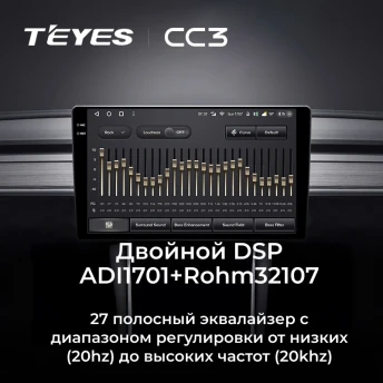 Штатная магнитола Teyes CC3 4/32 Chery Arrizo 5 (2010-2022)
